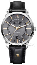 Maurice Lacroix Pontos Grå/Lær Ø41 mm Maurice Lacroix Pontos Grå/Lær Ø41 mm