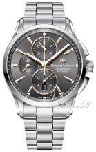 Maurice Lacroix Pontos Chronographe Grå/Stål Ø43 mm Maurice Lacroix Pontos Chronographe Grå/Stål Ø43 mm