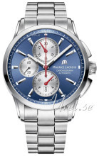 Maurice Lacroix Pontos Chronographe Blå/Stål Ø43 mm Maurice Lacroix Pontos Chronographe Blå/Stål Ø43 mm