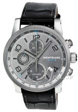 Montblanc Timewalker Grå/Lær Ø43 mm Montblanc Timewalker Grå/Lær Ø43 mm