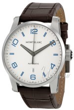 Montblanc Timewalker Hvit/Lær Ø42 mm Montblanc Timewalker Hvit/Lær Ø42 mm