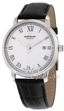 Montblanc Tradition Hvit/Lær Ø40 mm Montblanc Tradition Hvit/Lær Ø40 mm