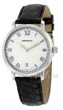 Montblanc Tradition Hvit/Lær Ø36 mm Montblanc Tradition Hvit/Lær Ø36 mm