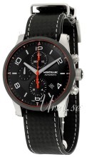 Montblanc Timewalker Sort/Lær Ø43 mm Montblanc Timewalker Sort/Lær Ø43 mm