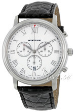 Montblanc Tradition Hvit/Lær Ø42 mm Montblanc Tradition Hvit/Lær Ø42 mm