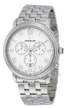 Montblanc Tradition Hvit/Stål Ø42 mm Montblanc Tradition Hvit/Stål Ø42 mm