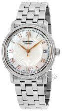 Montblanc Tradition Hvit/Stål Ø32 mm Montblanc Tradition Hvit/Stål Ø32 mm