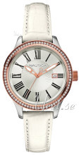 Nautica Dress Sølvfarget/Lær Ø36 mm Nautica Dress Sølvfarget/Lær Ø36 mm