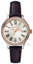 Nautica Dress Sølvfarget/Lær Ø36 mm Nautica Dress Sølvfarget/Lær Ø36 mm
