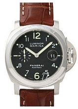 Panerai Contemporary Luminor Marina Automatic Sort/Lær Ø44 mm Panerai Contemporary Luminor Marina Automatic Sort/Lær Ø44 mm