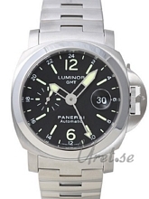 Panerai Contemporary Luminor GMT Sort/Stål Ø44 mm Panerai Contemporary Luminor GMT Sort/Stål Ø44 mm