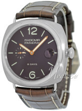 Panerai Historic Radiomir 8 Days Brun/Lær Ø45 mm Panerai Historic Radiomir 8 Days Brun/Lær Ø45 mm