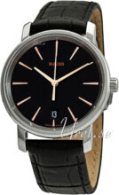 Rado Diamaster Sort/Lær Ø33 mm Rado Diamaster Sort/Lær Ø33 mm