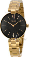 Rado Coupole Sort/Gulltonet stål Ø33 mm Rado Coupole Sort/Gulltonet stål Ø33 mm