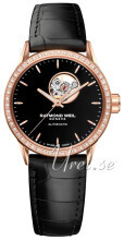 Raymond Weil Freelancer Sort/Lær Ø29 mm Raymond Weil Freelancer Sort/Lær Ø29 mm