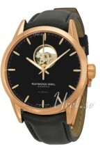 Raymond Weil Raymond Freelancer Sort/Lær Ø42 mm Raymond Weil Raymond Freelancer Sort/Lær Ø42 mm