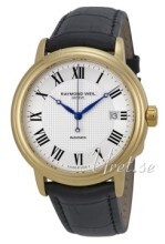 Raymond Weil Maestro Sølvfarget/Lær Ø39.5 mm Raymond Weil Maestro Sølvfarget/Lær Ø39.5 mm