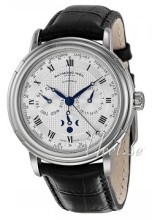 Raymond Weil Maestro Sølvfarget/Lær Ø41.5 mm Raymond Weil Maestro Sølvfarget/Lær Ø41.5 mm