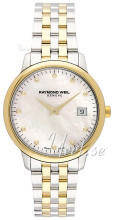 Raymond Weil Toccata Hvit/Gulltonet stål Ø34 mm Raymond Weil Toccata Hvit/Gulltonet stål Ø34 mm