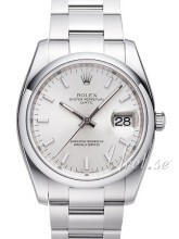 Rolex Perpetual Date Sølvfarget/Stål Ø34 mm Rolex Perpetual Date Sølvfarget/Stål Ø34 mm