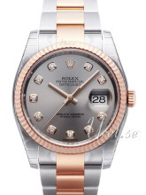 Rolex Datejust 36 Sølvfarget/Stål Ø36 mm Rolex Datejust 36 Sølvfarget/Stål Ø36 mm