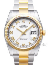 Rolex Datejust 36 Hvit/Stål Ø36 mm Rolex Datejust 36 Hvit/Stål Ø36 mm