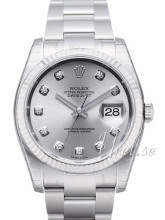 Rolex Datejust 36 Sølvfarget/Stål Ø36 mm Rolex Datejust 36 Sølvfarget/Stål Ø36 mm