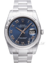 Rolex Datejust 36 Blå/Stål Ø36 mm Rolex Datejust 36 Blå/Stål Ø36 mm