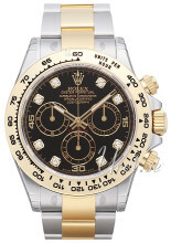 Rolex Cosmograph Daytona Sort/18 karat gult gull Ø40 mm Rolex Cosmograph Daytona Sort/18 karat gult gull Ø40 mm