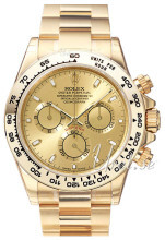 Rolex Cosmograph Daytona Gulltonet/18 karat gult gull Ø40 mm Rolex Cosmograph Daytona Gulltonet/18 karat gult gull Ø40 mm