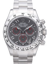 Rolex Daytona Grå/18 karat hvitt gull Ø40 mm Rolex Daytona Grå/18 karat hvitt gull Ø40 mm