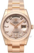 Rolex Day-Date 36 Rosa/18 karat rosé gull Ø36 mm Rolex Day-Date 36 Rosa/18 karat rosé gull Ø36 mm