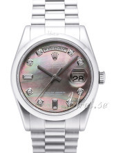 Rolex Day-Date 36 Sort/Platina Ø36 mm Rolex Day-Date 36 Sort/Platina Ø36 mm