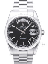 Rolex Day-Date 36 Sort/Platina Ø36 mm Rolex Day-Date 36 Sort/Platina Ø36 mm