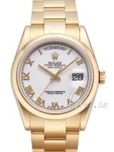 Rolex Day-Date 36 Hvit/18 karat gult gull Ø36 mm Rolex Day-Date 36 Hvit/18 karat gult gull Ø36 mm