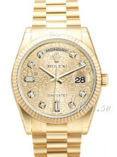 Rolex Day-Date 36 Champagnefarget/18 karat gult gull Ø36 mm Rolex Day-Date 36 Champagnefarget/18 karat gult gull Ø36 mm