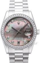 Rolex Day-Date 36 Sort/Platina Ø36 mm Rolex Day-Date 36 Sort/Platina Ø36 mm