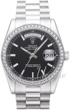 Rolex Day-Date 36 Sort/Platina Ø36 mm Rolex Day-Date 36 Sort/Platina Ø36 mm