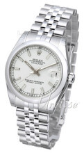 Rolex Datejust 31 Hvit/Stål Ø31 mm Rolex Datejust 31 Hvit/Stål Ø31 mm