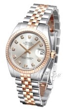 Rolex Datejust 31 Sølvfarget/Stål Ø31 mm Rolex Datejust 31 Sølvfarget/Stål Ø31 mm