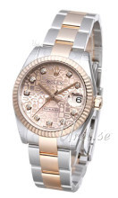 Rolex Datejust 31 Rosa/Stål Ø31 mm Rolex Datejust 31 Rosa/Stål Ø31 mm