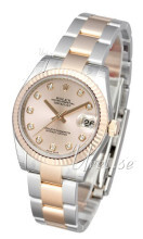 Rolex Datejust 31 Rosa/Stål Ø31 mm Rolex Datejust 31 Rosa/Stål Ø31 mm