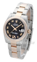 Rolex Datejust 31 Sort/Stål Ø31 mm Rolex Datejust 31 Sort/Stål Ø31 mm