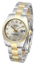 Rolex Datejust 31 Sølvfarget/Stål Ø31 mm Rolex Datejust 31 Sølvfarget/Stål Ø31 mm