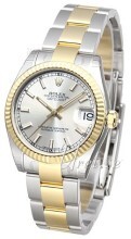 Rolex Datejust 31 Sølvfarget/Stål Ø31 mm Rolex Datejust 31 Sølvfarget/Stål Ø31 mm