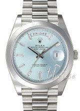 Rolex Day-Date 40 Blå/Platina Ø40 mm Rolex Day-Date 40 Blå/Platina Ø40 mm