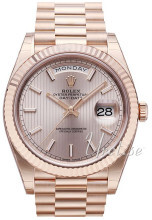 Rolex Day-Date 40 Rosegullfarget/18 karat rosé gull Ø40 mm Rolex Day-Date 40 Rosegullfarget/18 karat rosé gull Ø40 mm