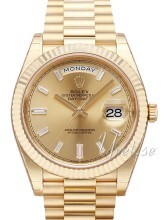Rolex Day-Date 40 Champagnefarget/18 karat gult gull Ø40 mm Rolex Day-Date 40 Champagnefarget/18 karat gult gull Ø40 mm