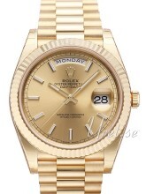 Rolex Day-Date 40 Champagnefarget/18 karat gult gull Ø40 mm Rolex Day-Date 40 Champagnefarget/18 karat gult gull Ø40 mm