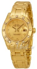 Rolex Pearlmaster 29 Champagnefarget/18 karat gult gull Ø29 mm Rolex Pearlmaster 29 Champagnefarget/18 karat gult gull Ø29 mm